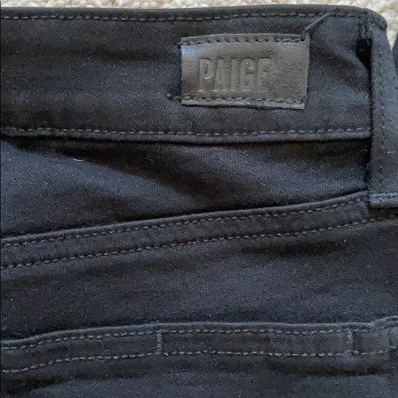 Paige Black Skinny Jeans - Picture 3 of 4